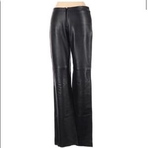 BCBGMAXAZRIA Leather Pants